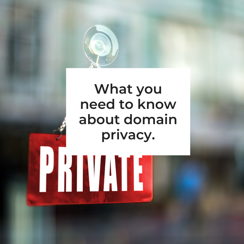 domain privacy
